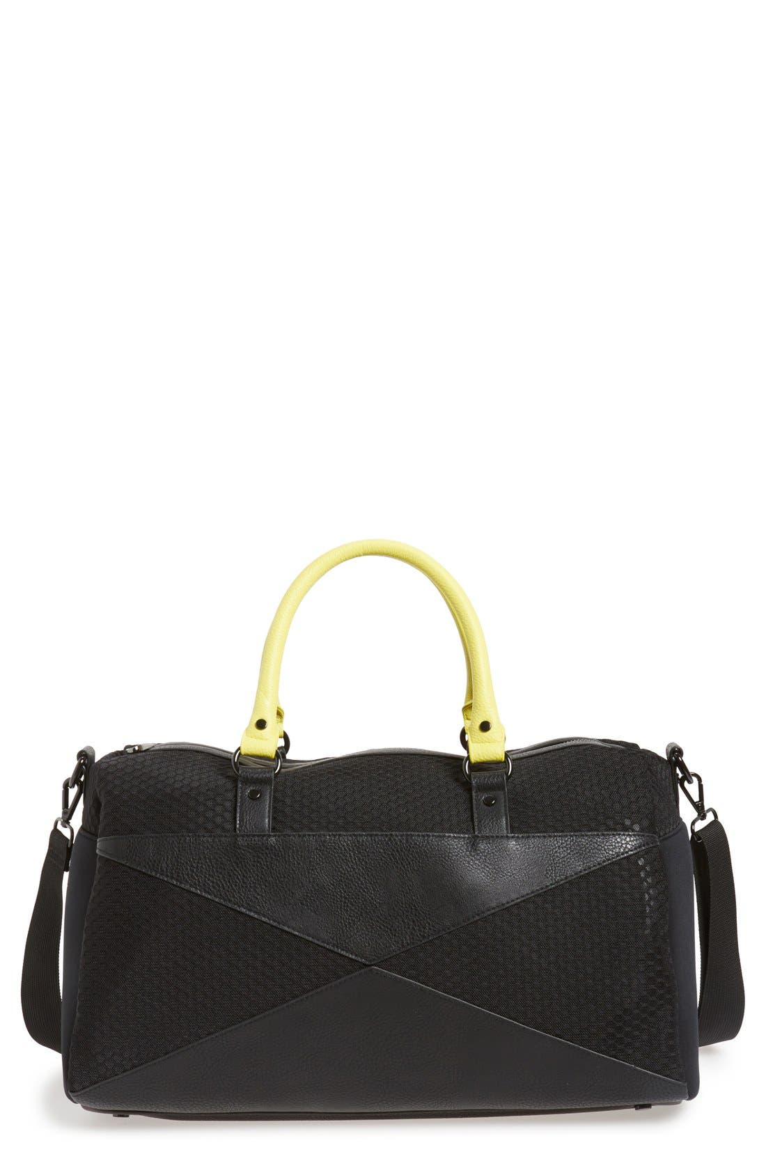 POVERTY FLATS by rian 'Sport' Duffel Bag, Main, color, 