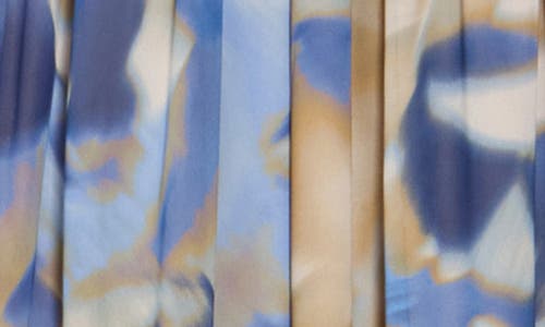 Socialite V-neck Maxi Dress In Taupe Blue Blur