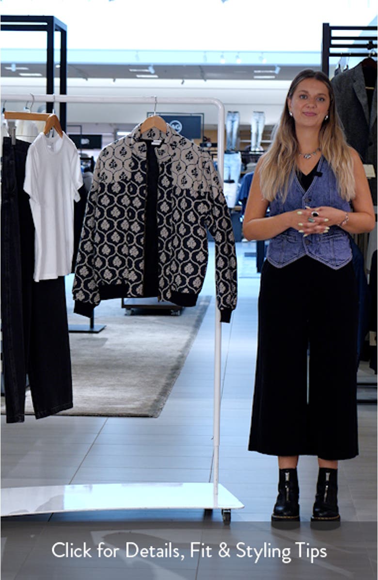 Thembie Quilted Bomber Jacket, sales video thumbnail