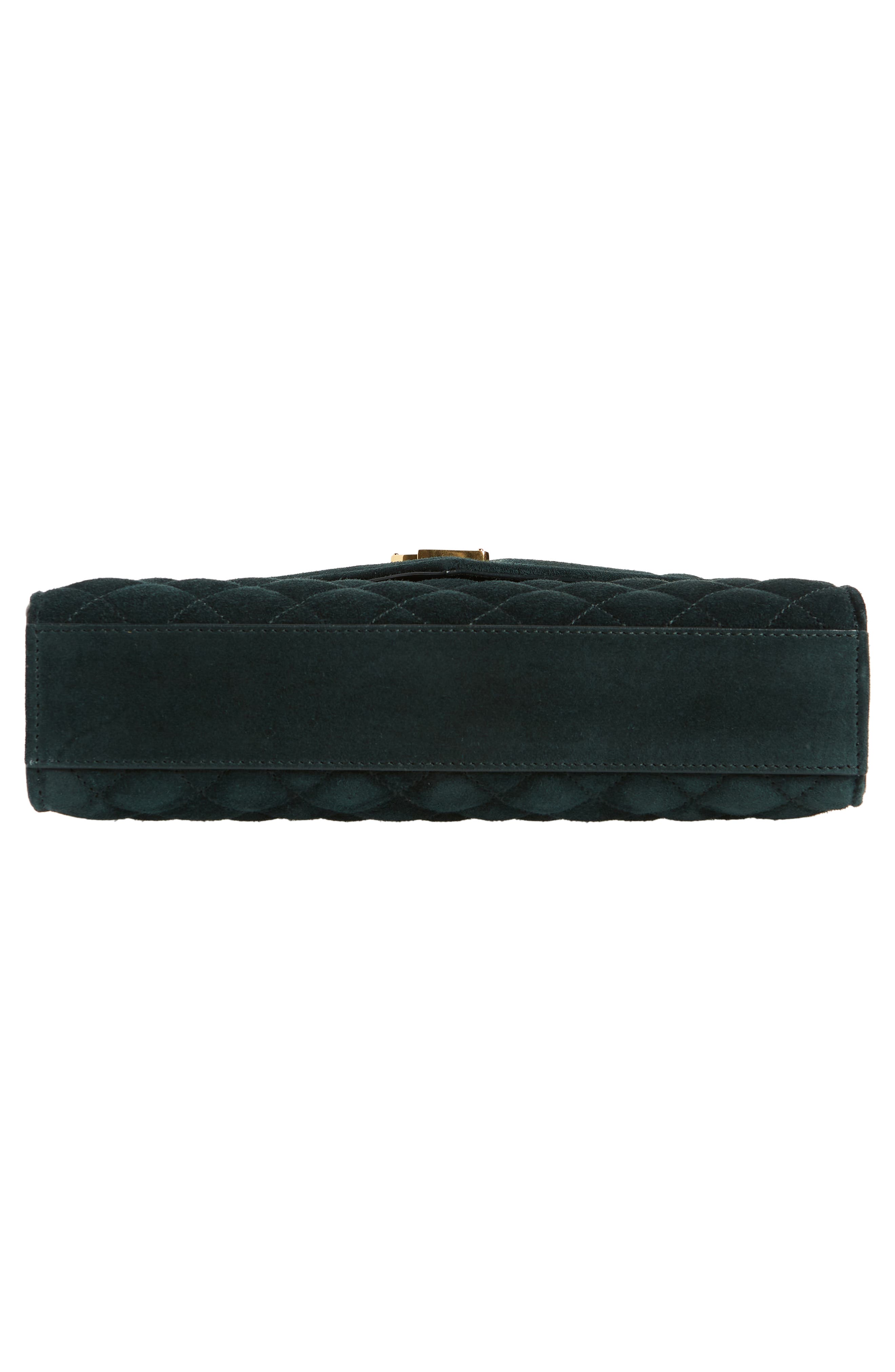 Medium Cassandra Suede Envelope Bag, Alternate, color, ALGAE