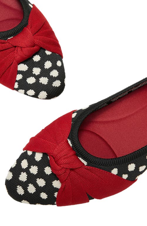 Vivaia Almond-toe Knotted Flats