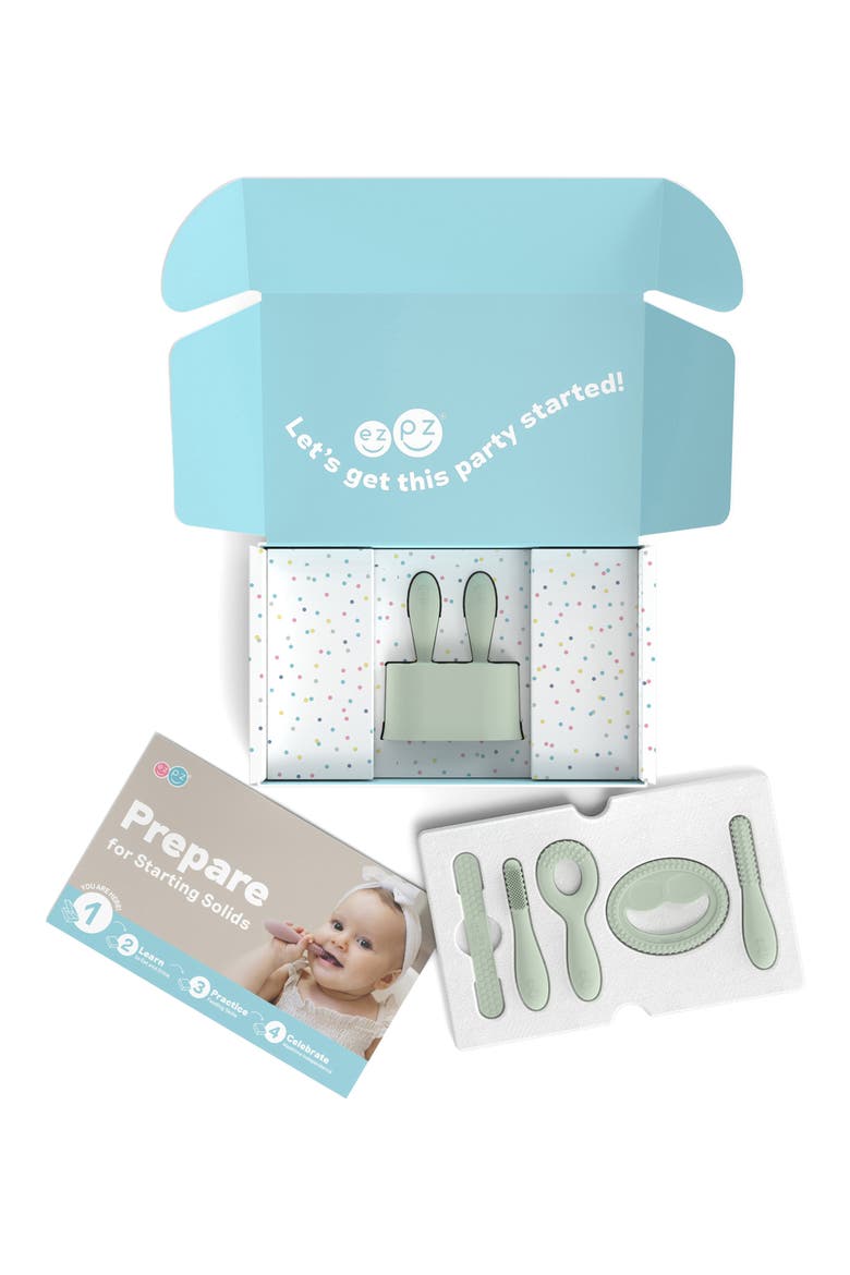Kit 1 - Prepare for Starting Solids Pre-Feeding Tools, Main, color, SAGE