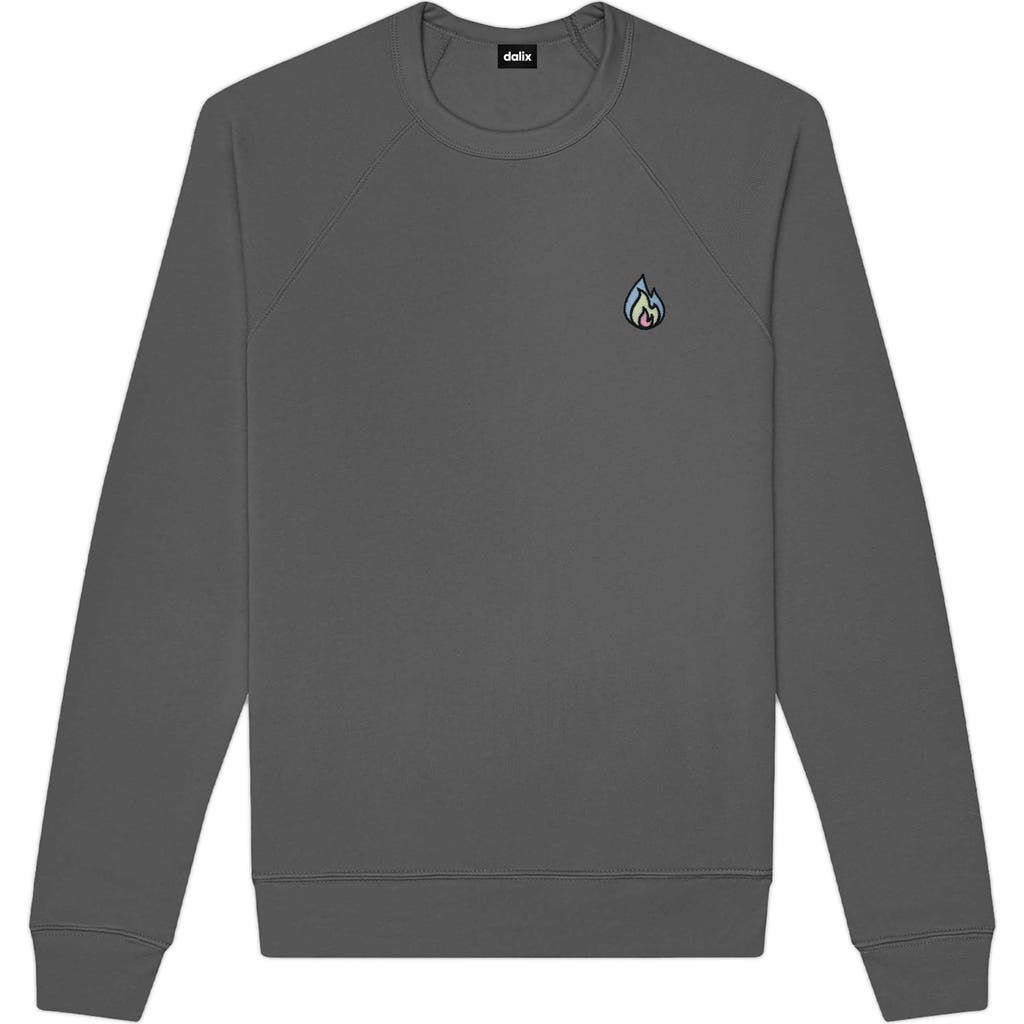 DALIX DALIX FIRE FLEECE SWEATSHIRT
