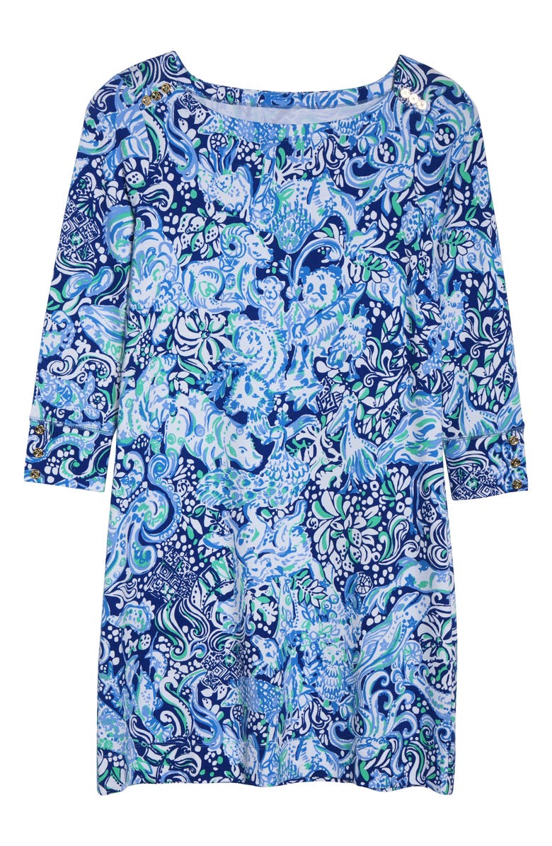Lilly Pulitzer<sup>®</sup> Sophie UPF 50+ Boat Neck Dress, Alternate, color, 