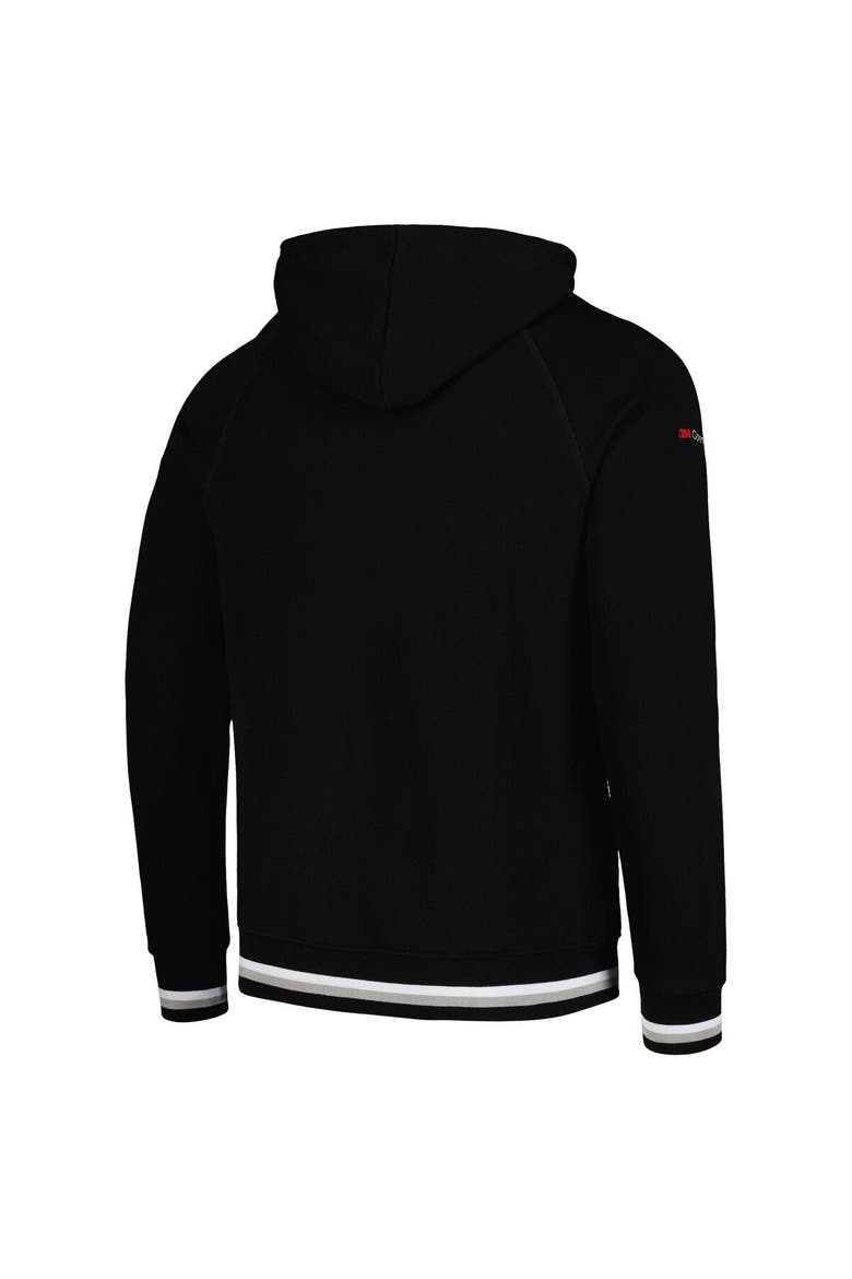 Men's Barstool Golf Black 3M Open Raglan Pullover Hoodie, Alternate, color, Black