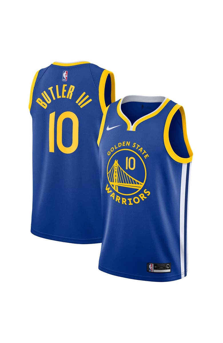 Nike Youth Nike Jimmy Butler III Royal Golden State Warriors Swingman Jersey - Icon Edition, Main, color, Royal
