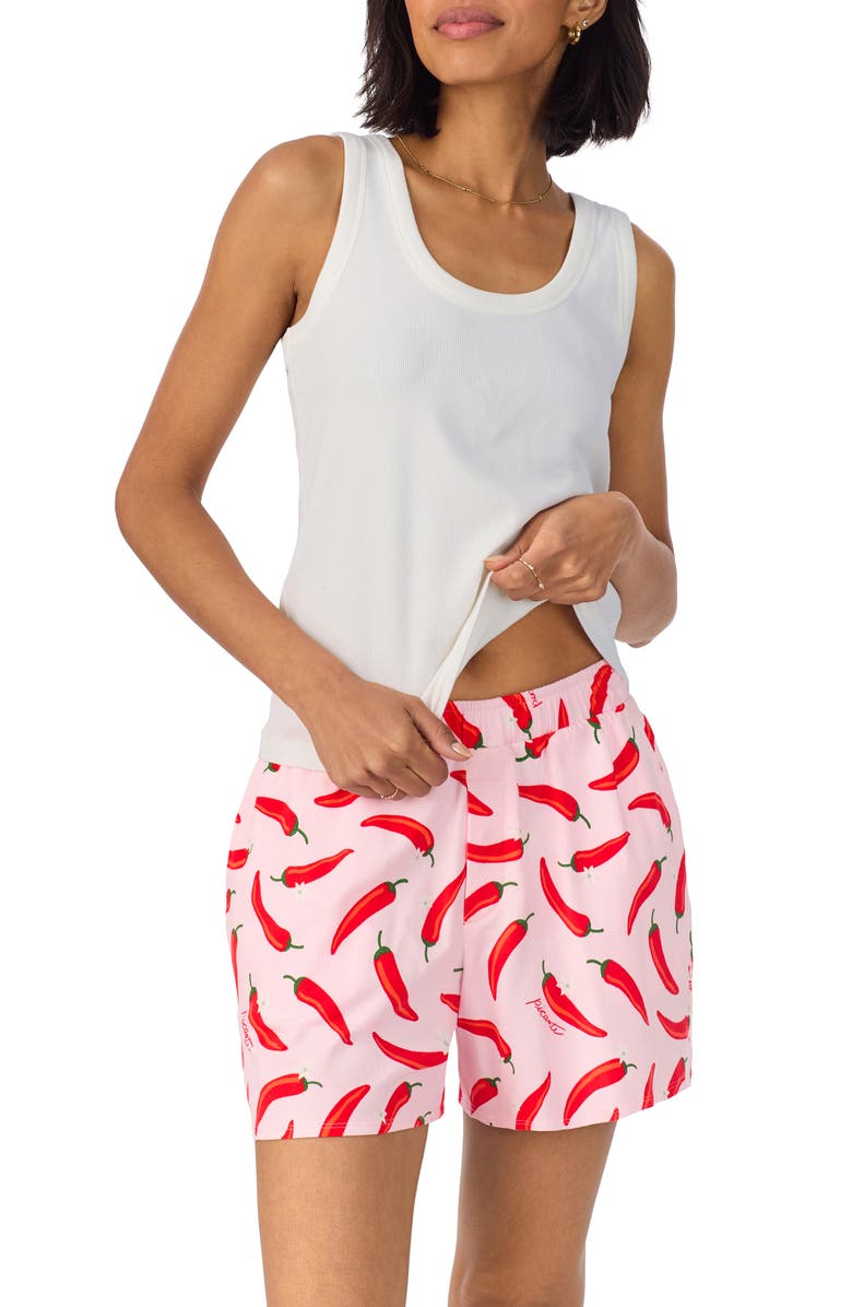 BedHead Pajamas Stretch Organic Cotton Short Pajamas, Alternate, color, 