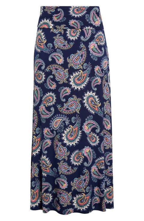 Roll Top Maxi Skirt