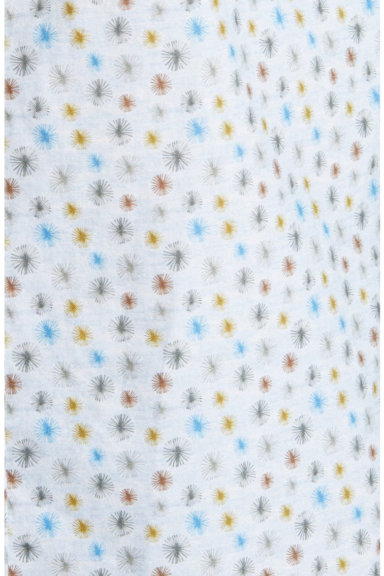 Harold Dandelion Print Button-Up Shirt, Alternate, color, AGAVE