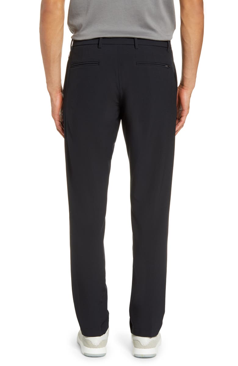 NORDSTROM MEN'S SHOP Performance Flat Front Stretch Chino Pants, Alternate, color, 