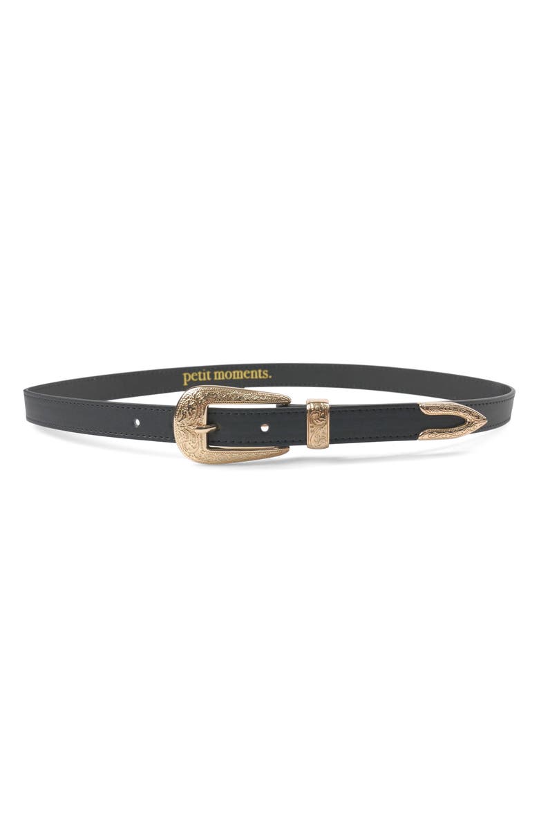 Petit Moments Phoenix Belt, Main, color, Black/ Gold