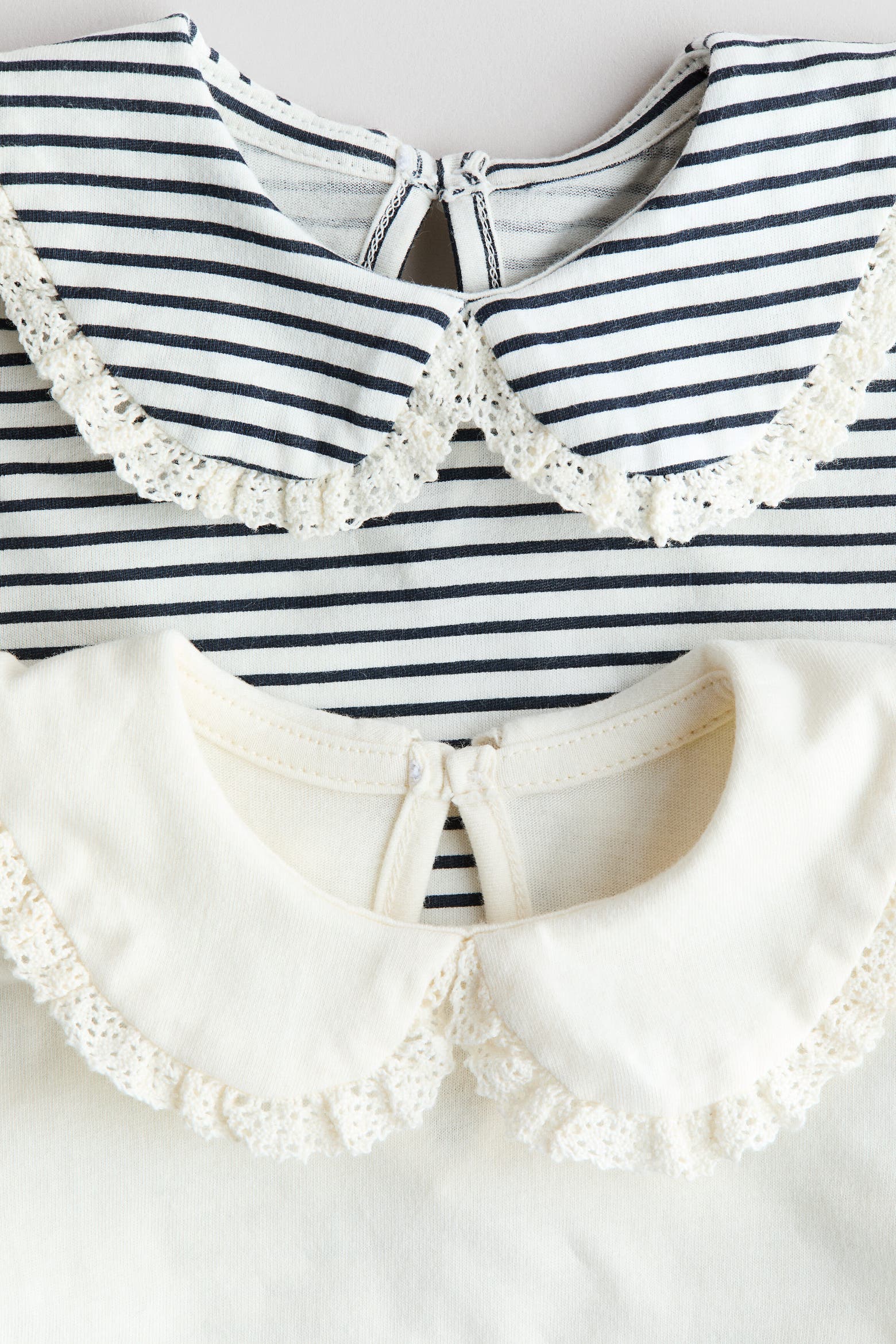 Lace Packing Method H&M 2-pack Cotton Tops With Collar | Nordstrom