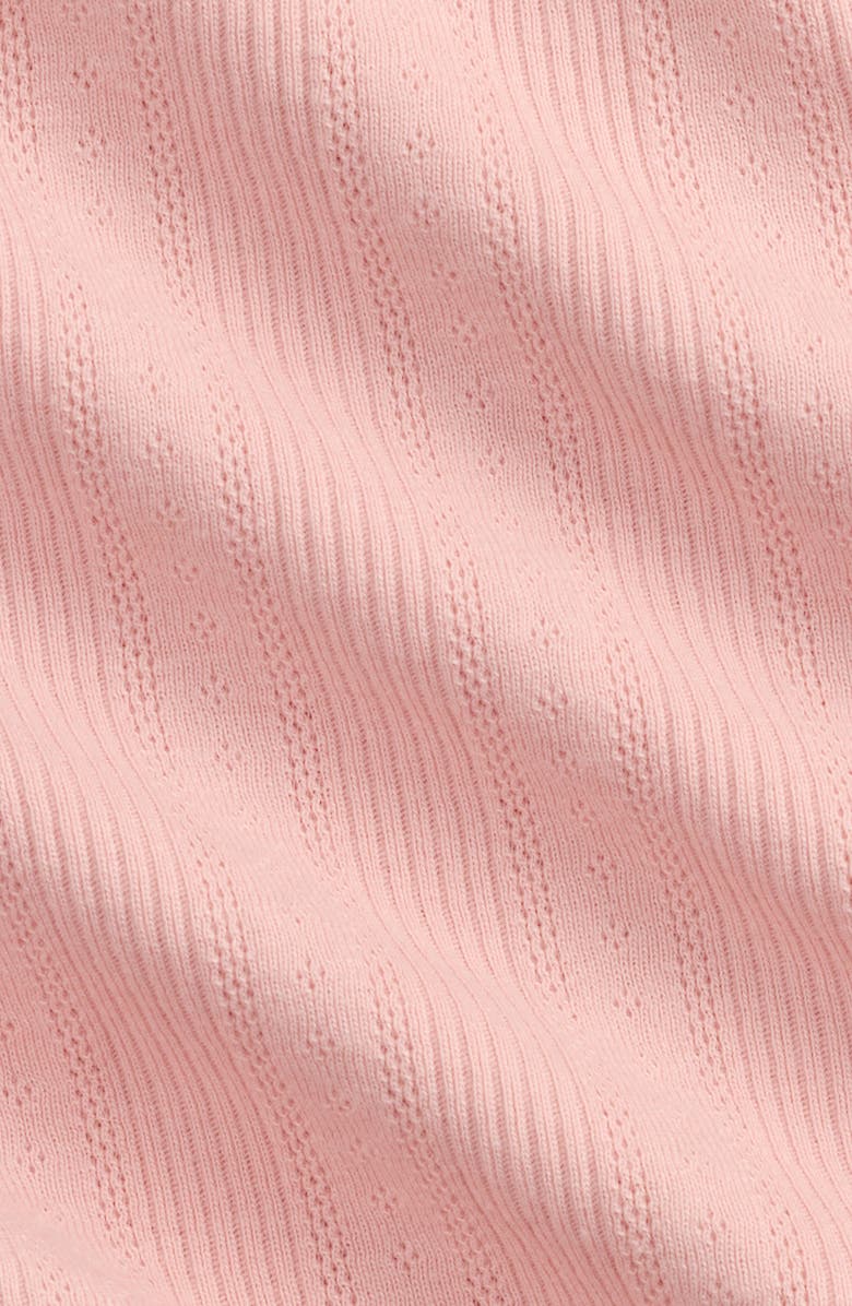 Polo Ralph Lauren Pointelle Knit Cotton Leggings, Alternate, color,