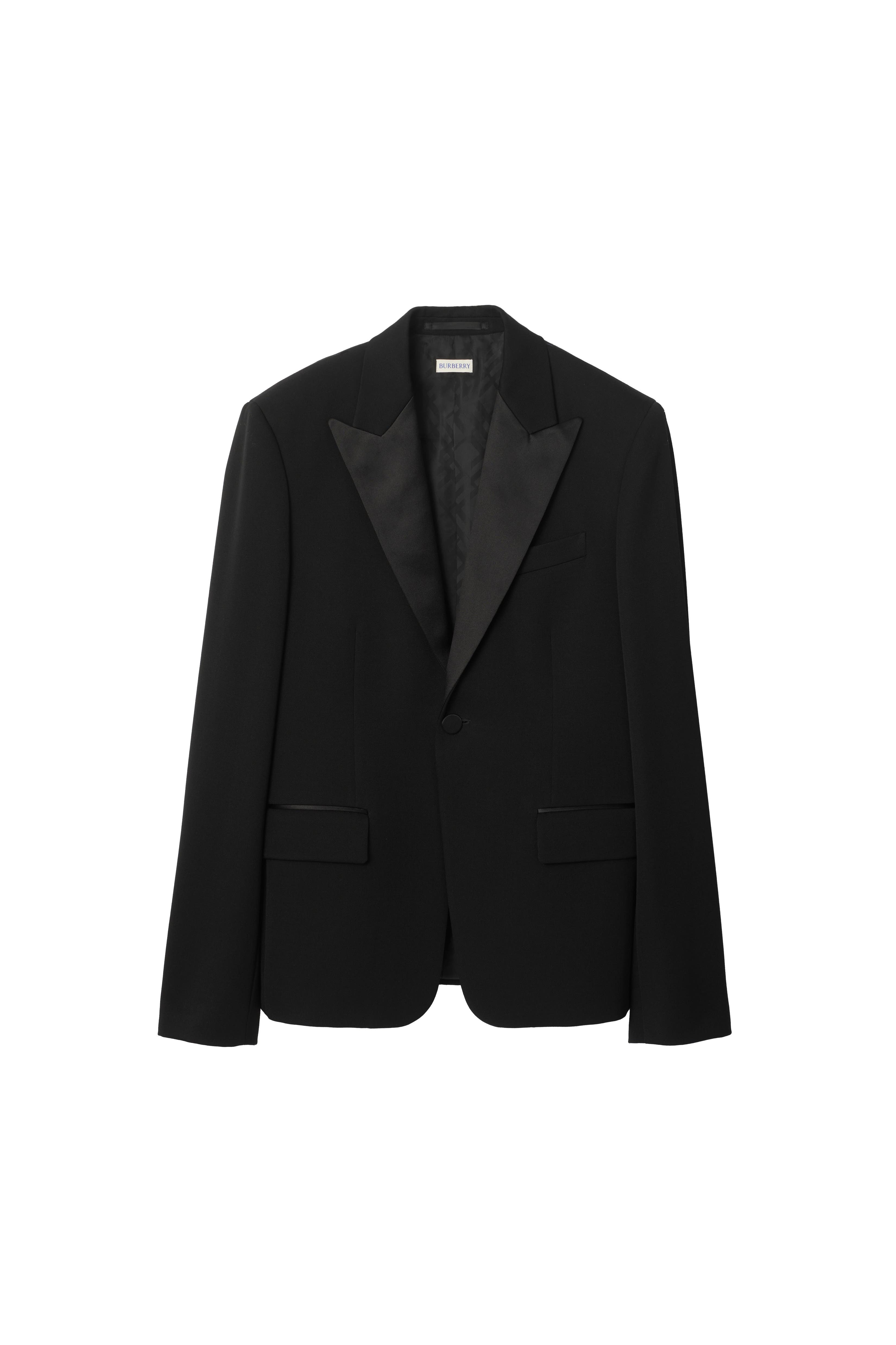 Grain de Poudre Wool Tuxedo Jacket - image 2