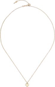 Ted Baker London Hara Tiny Heart Pendant Necklace
