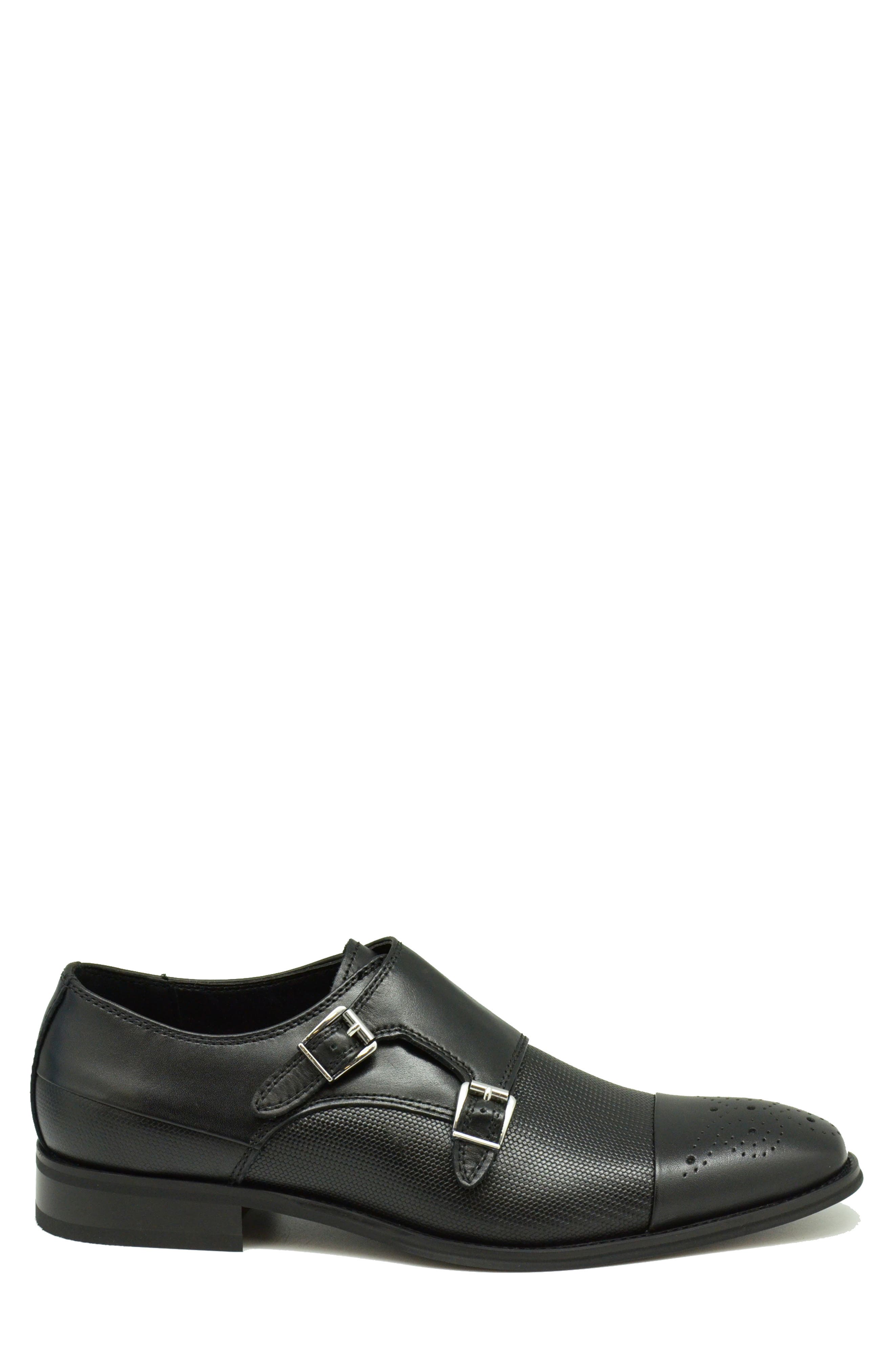 La Milano Grantchester Monk Shoe, Alternate, color, Black