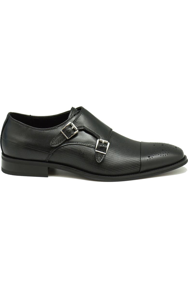 La Milano Grantchester Monk Shoe, Alternate, color, Black
