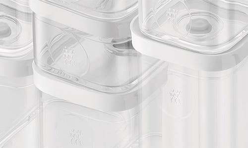 Zwilling Cube 12-piece Small And Medium Food Storage Organizer Set In White