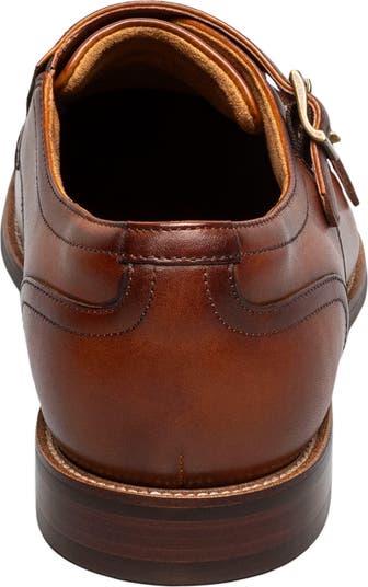 Florsheim Monk Strap Mens Dress Shoes Rucci Cognac Double Monk