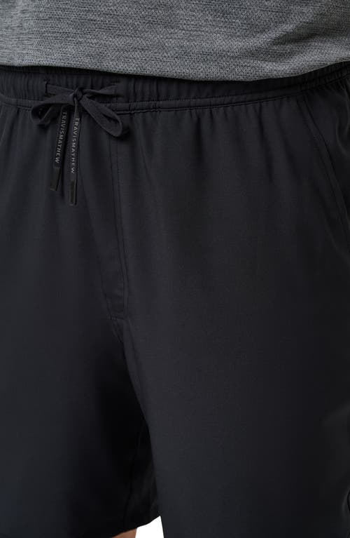 Travismathew Meridian Active Shorts In Black