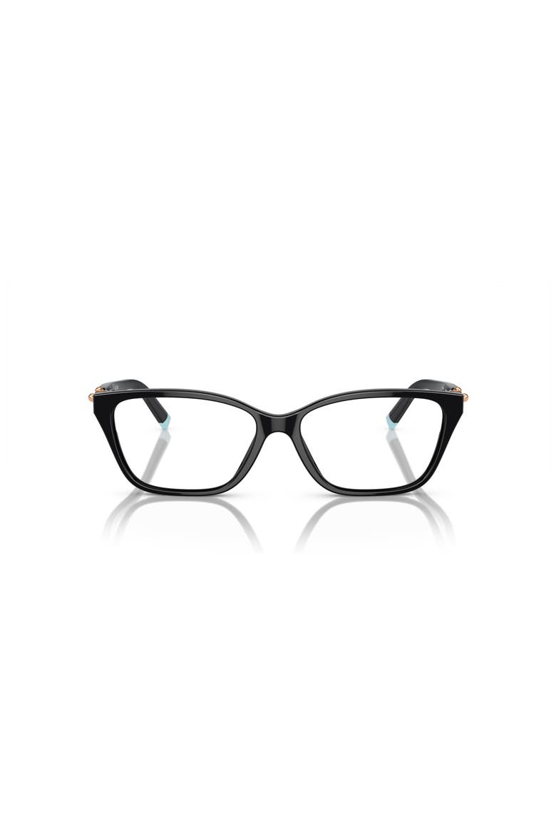 53mm Rectangle optical glasses, Alternate, color, Black