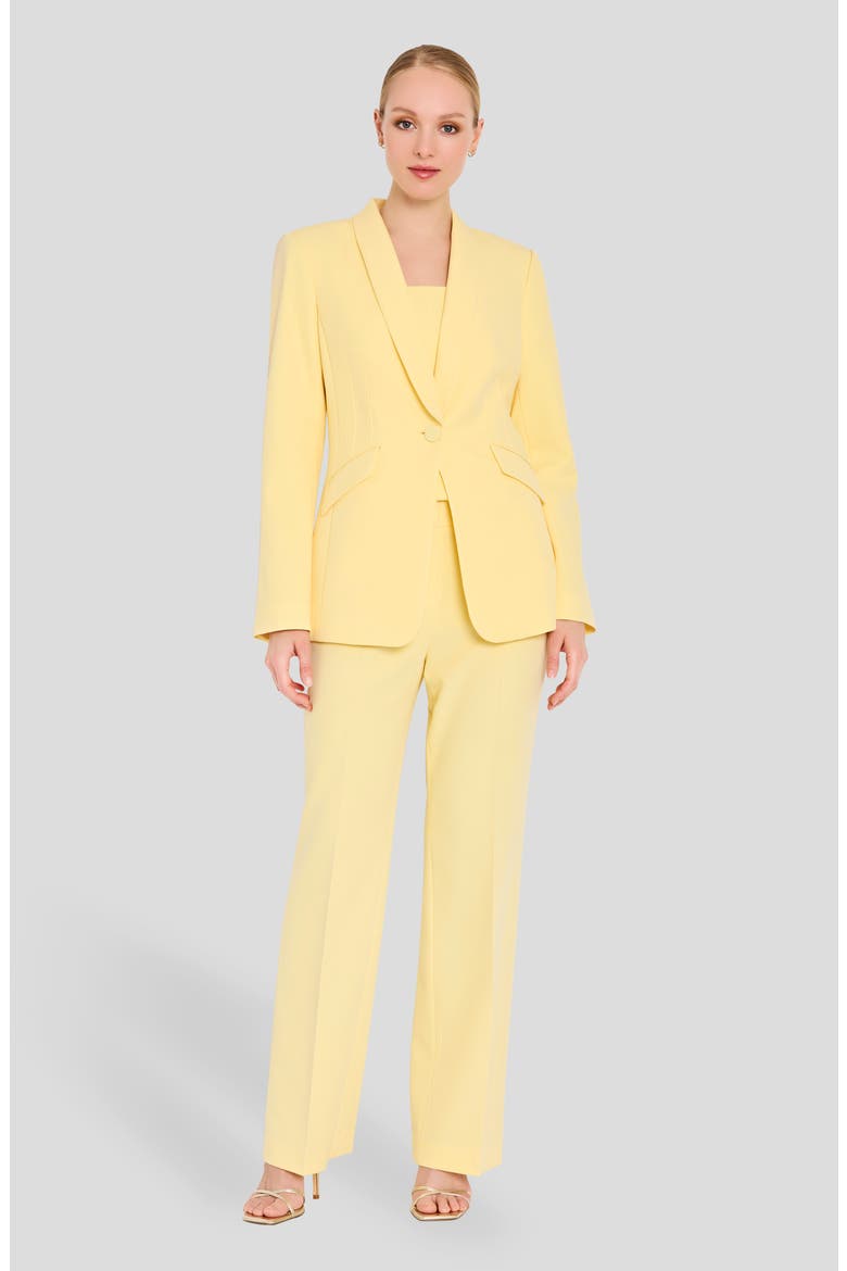 Shawl Collar Jacket, Alternate, color, BUTTERCUP