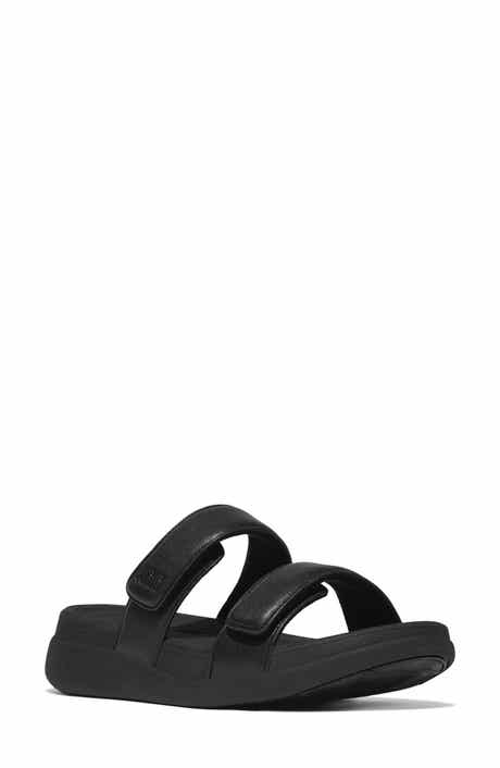 FitFlop F-Mode Go Adjustable Platform Slide Sandal