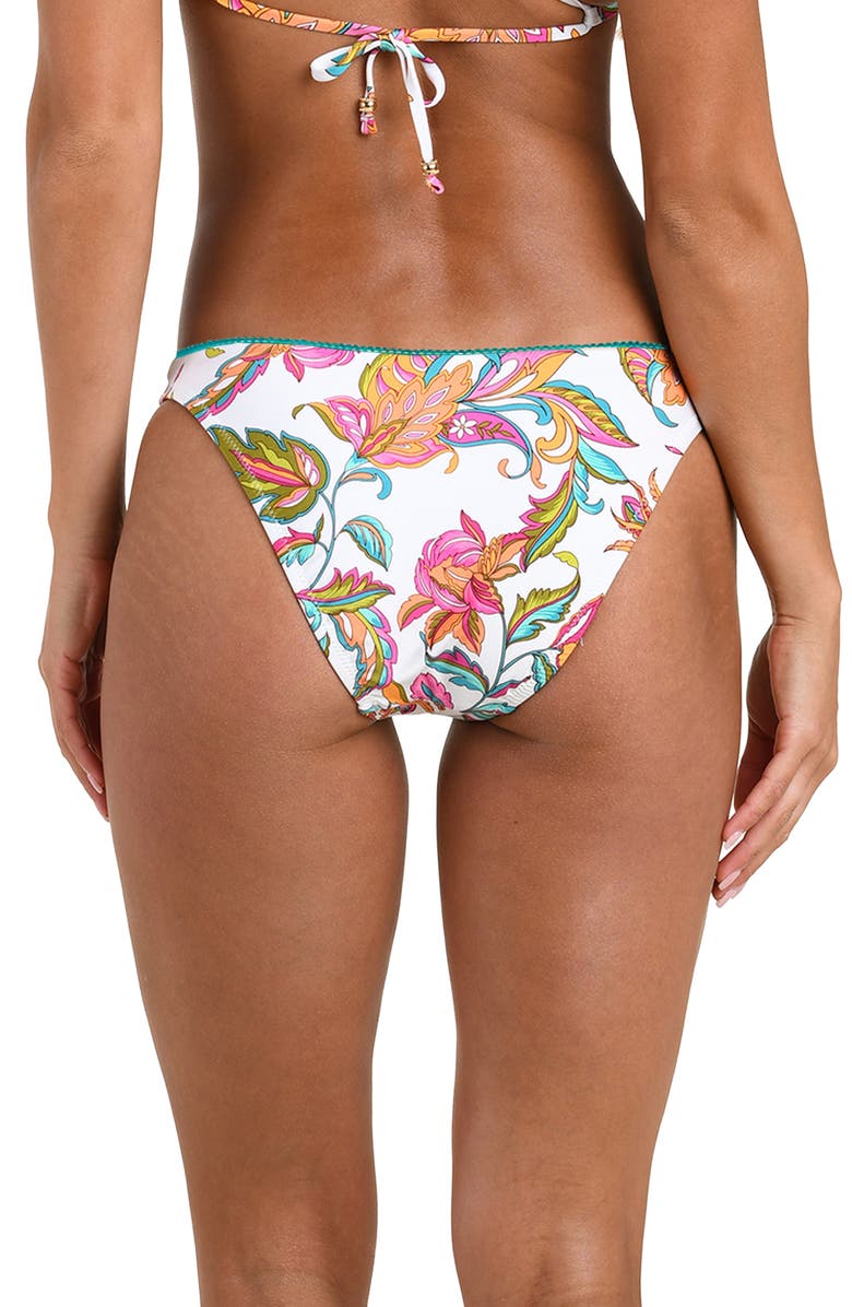 Sunshine 79 Wild Vines French Cut Bikini Bottoms, Alternate, color, White Multi