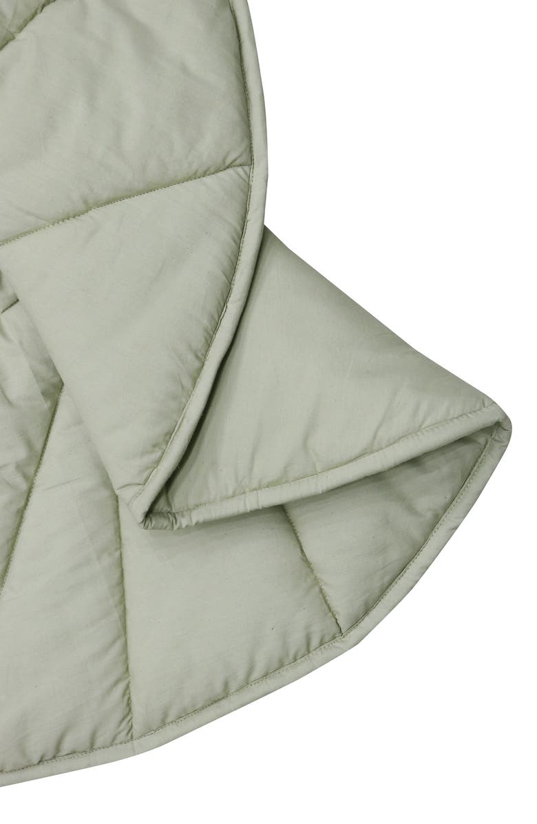 Lorena Canals Water Lily Organic Play Mat, Alternate, color, Olive