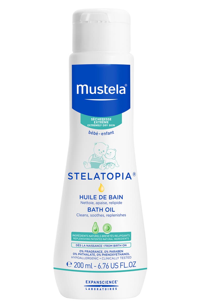 Mustela<sup>®</sup> Stelatopia Bath Oil, Main, color,