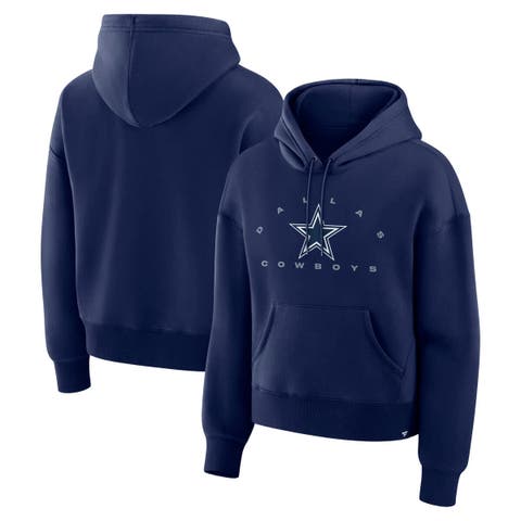 Women
s Fanatics Navy Dallas Cowboys Eligible Receiver Legacy Pullover Hoodie