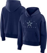 FANATICS Women's Fanatics Navy Dallas Cowboys Eligible Receiver Legacy Pullover Hoodie