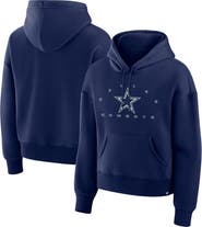 FANATICS Women's Fanatics Navy Dallas Cowboys Eligible Receiver Legacy Pullover Hoodie