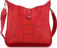 Pre-Owned Hermes Evelyne Bag Gen III Clemence GM