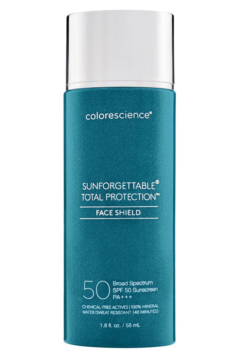 ® Sunforgettable® Total Protection Face Shield SPF 50 Sunscreen, Main, color, NO COLOR
