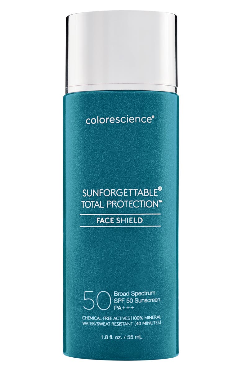 Colorescience <sup>®</sup> Sunforgettable<sup>®</sup> Total Protection Face Shield SPF 50 Sunscreen, Main, color, 