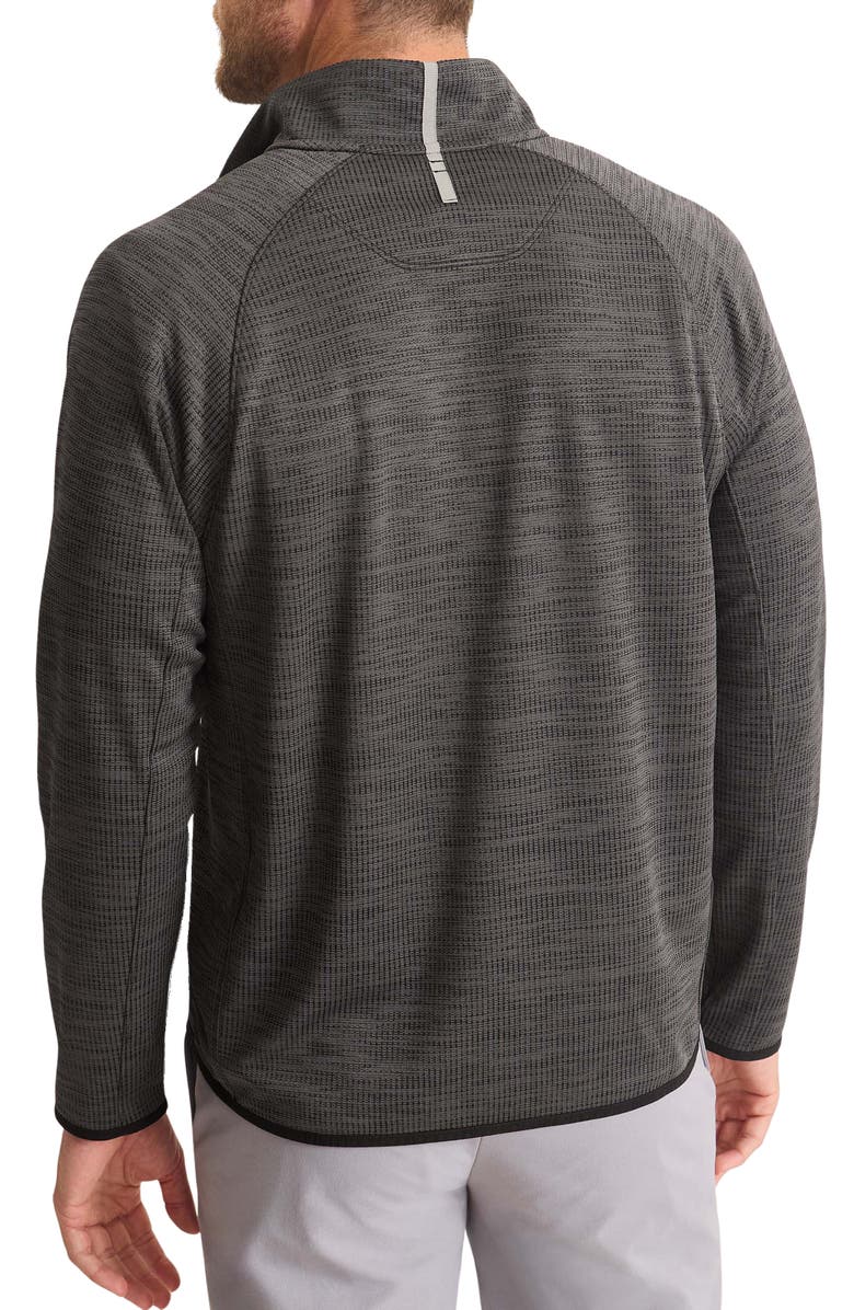 Tommy Bahama Palm Pro IslandZone<sup>®</sup> Performance Half Zip Pullover, Alternate, color, Black