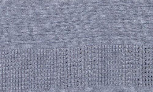 Shop Buffalo Jeans Worden Textured Stripe Polo Sweater In Heather Grey