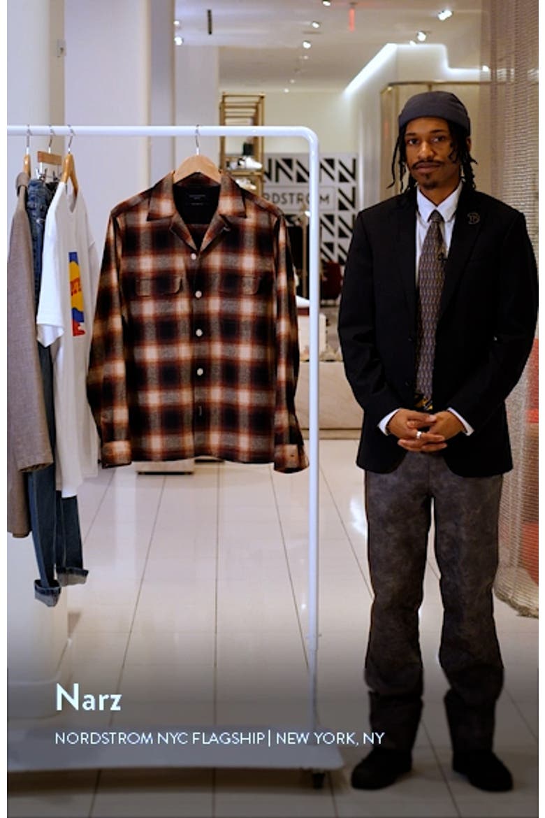 Fortunado Plaid Relaxed Fit Button-Up Shirt video