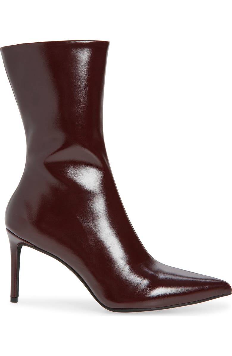 Jeffrey Campbell Everynight Pointed Toe Bootie, Alternate, color, Dark Wine Wax