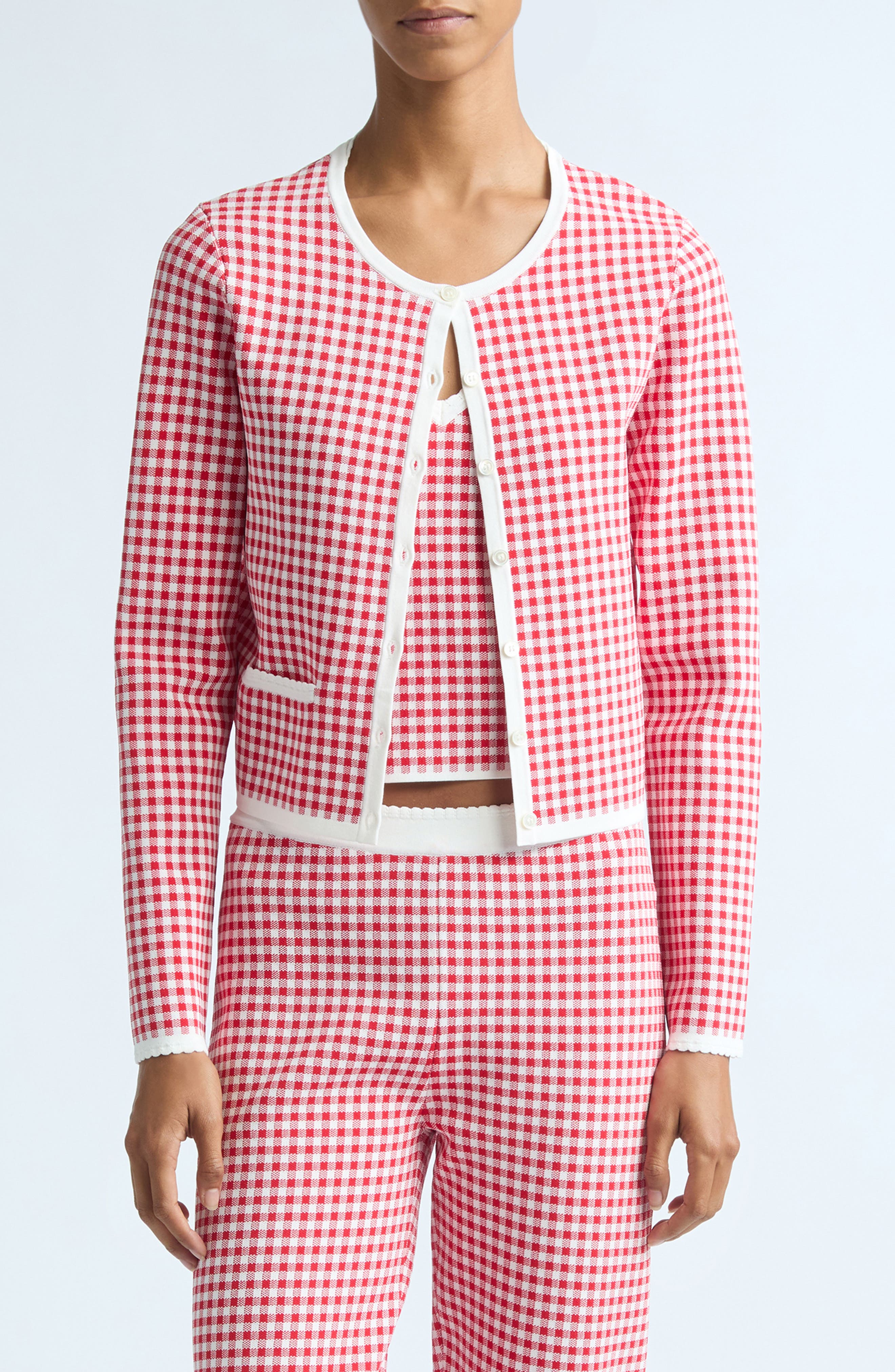 selected RED GINGHAM