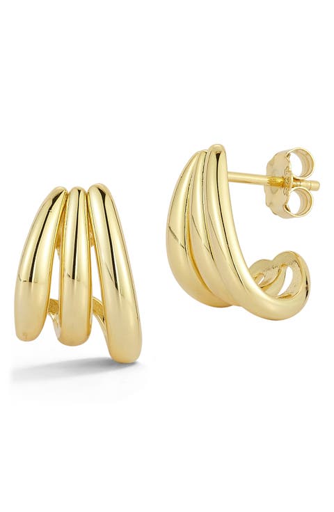 Triple Hoop Earrings