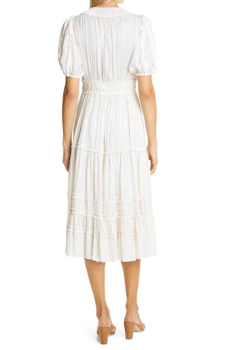 Ulla Johnson Ines Midi Dress, Alternate, color, 