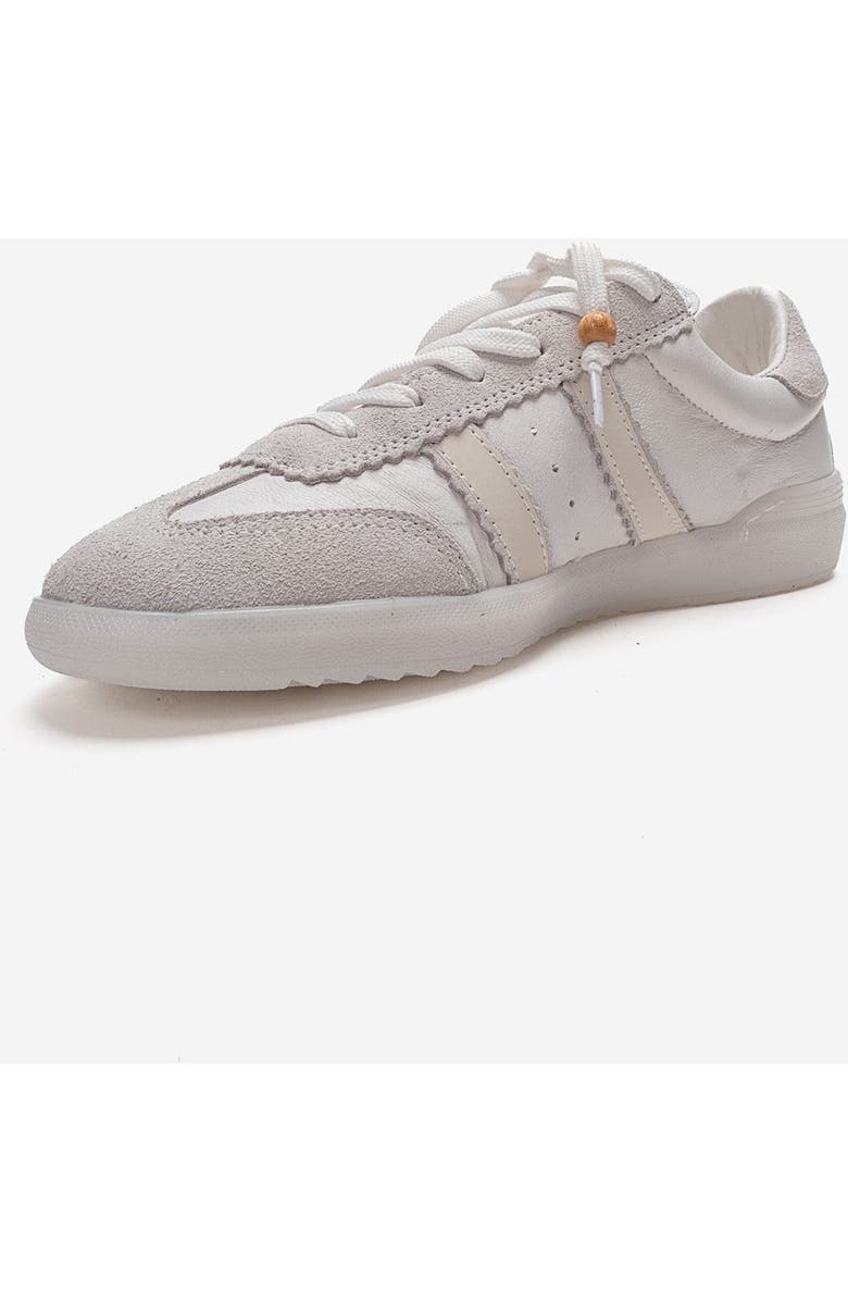 Forever & Always Shoes Ardix Leather Sneaker, Alternate, color, White