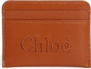 Chloé Sense Leather Card Case