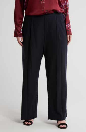 Vince Flannel Easy Pull-On Pants