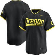 Nike Men's Nike Black Oregon Ducks Baseball Limited Jersey