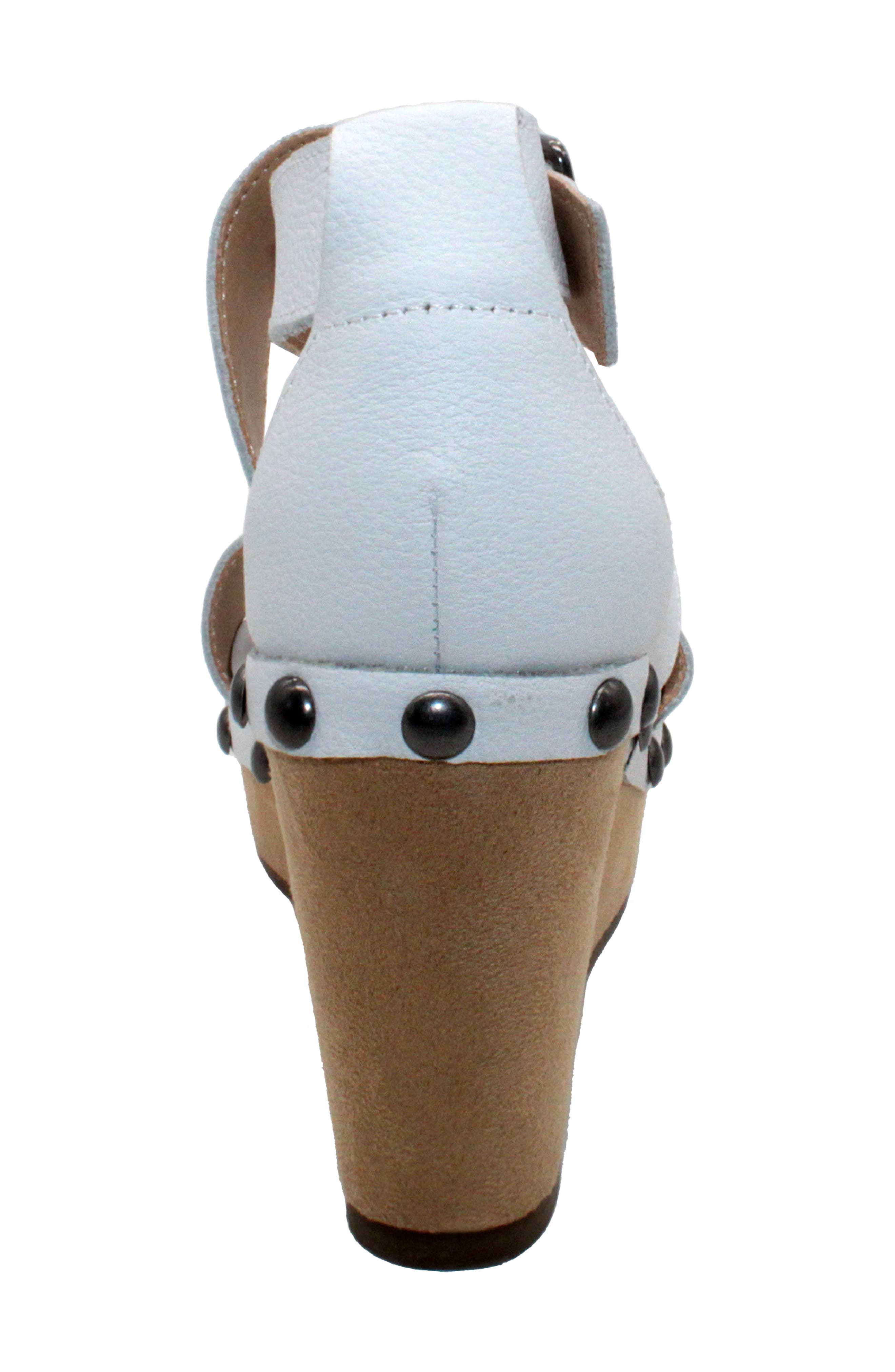 Very Volatile Zitola Platform Wedge Sandal, Alternate, color, White