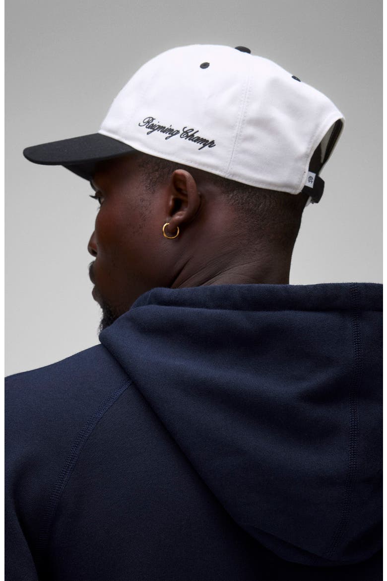 Midweight Terry Classic Hoodie, Alternate, color, NAVY