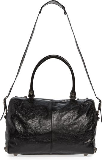 【関税&送料込】Balenciaga Black Leather Le Cagole Travel Ba Balenciaga Men's Le Cagole Leather Crossbody Bag | Neiman Marcus